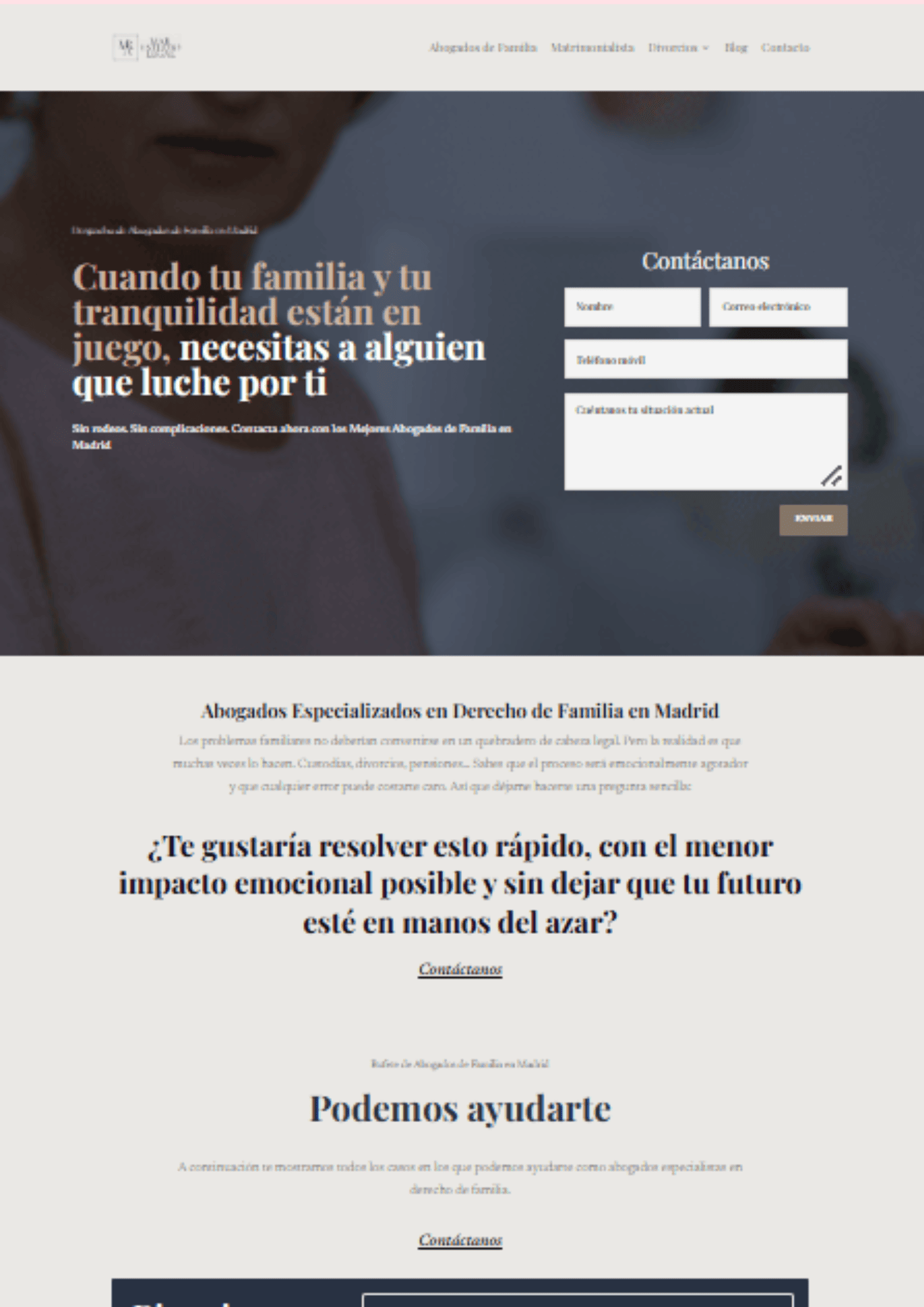 diseño web para abogados